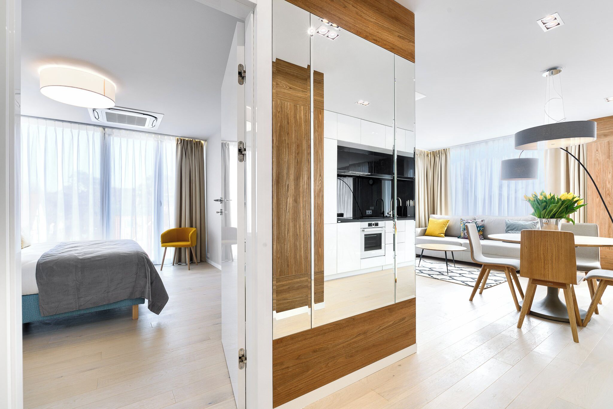 豪華公寓 | 起居區 | 平面電視