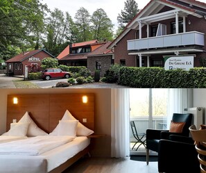 Hypo-allergenic bedding, in-room safe, individually decorated, desk - Hotel & Pension Dat greune Eck (Soltau)
