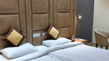 豪華單人房 | 1 間臥室、埃及棉床單、高級寢具、客房內保險箱