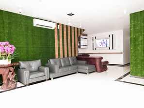 Lobby sitting area