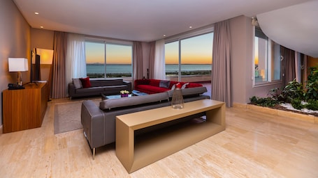 ADAM Four Bedrooms Lake View Loft | Living area | TV