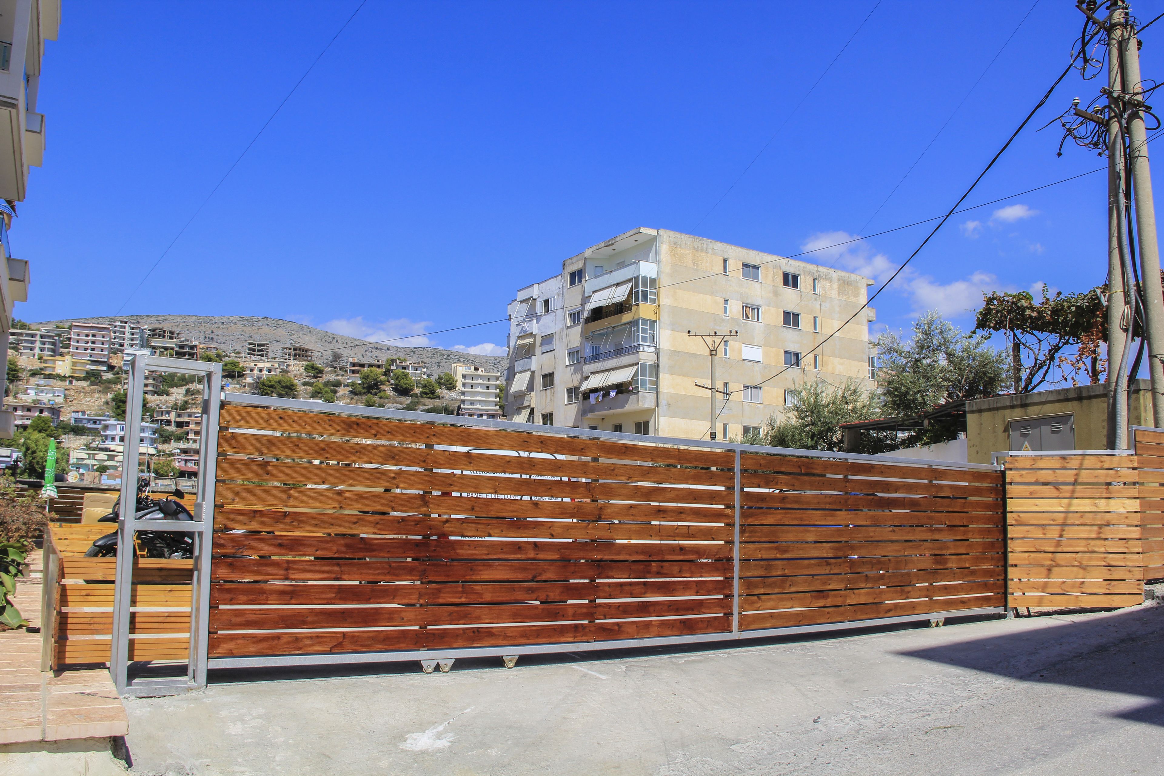 Enceinte de l’hébergement