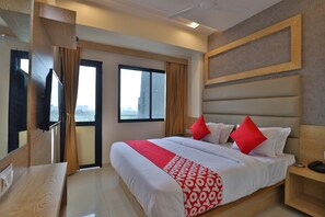 Classic Room | Select Comfort beds, in-room safe, desk, soundproofing - Hotel Royal King by Sky Stays (Ahmedabad)
