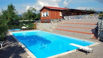 Seasonal outdoor pool