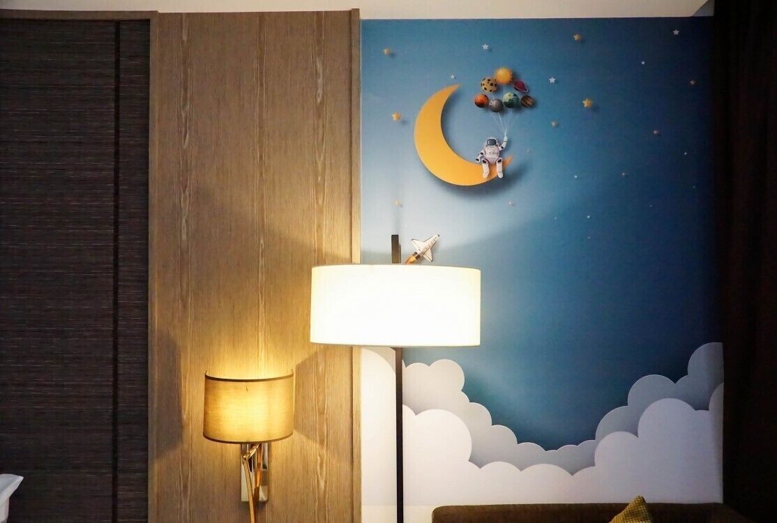 geranium sky suite | premium bedding, free minibar, in-room safe, desk