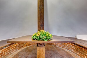 Sittområde i lobbyn