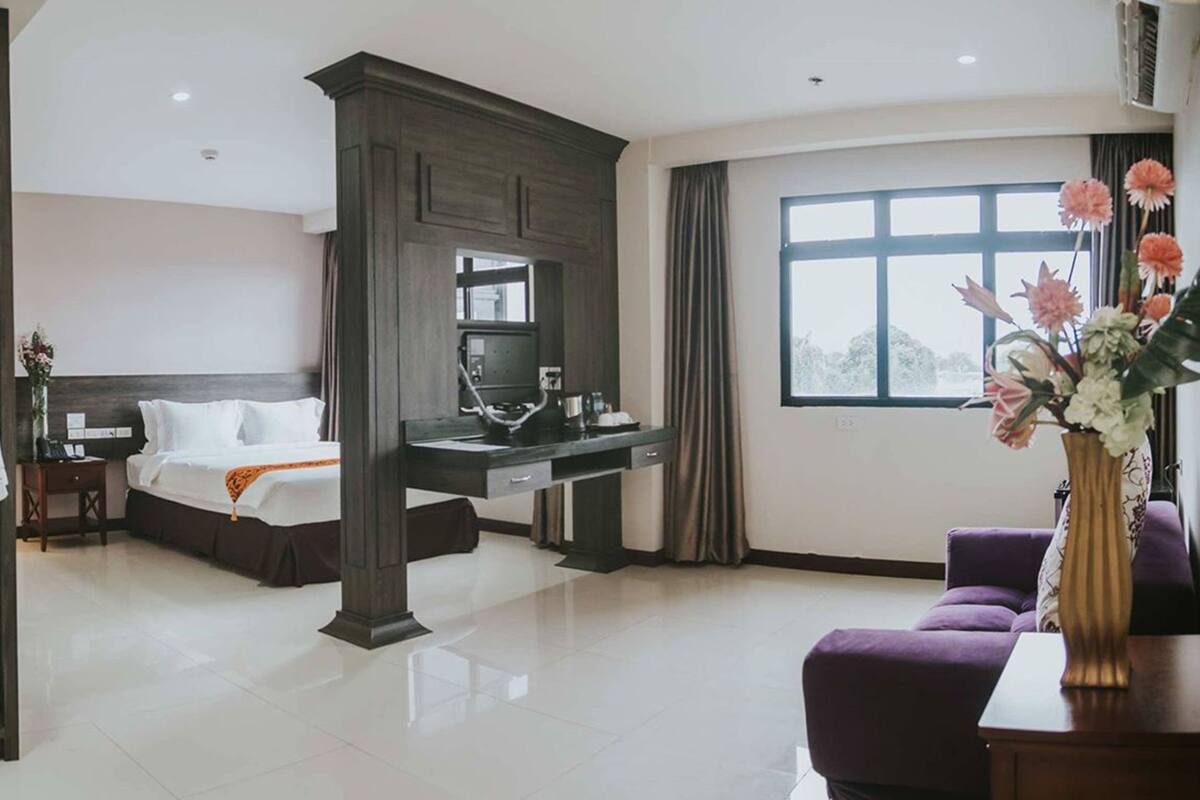 Wifi gratis, ropa de cama, accesible en silla de ruedas
