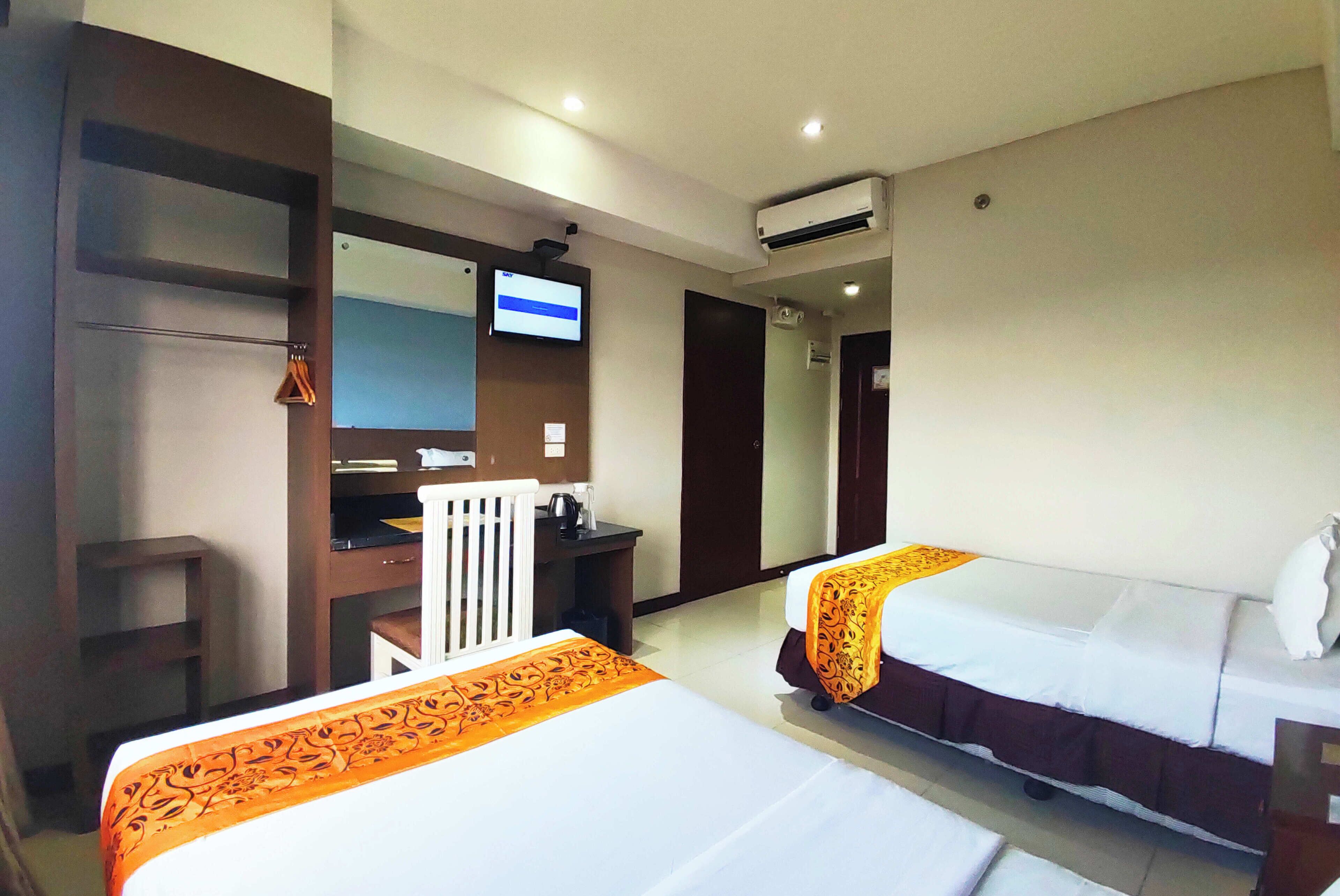 deluxe twin room | free wifi, bed sheets, wheelchair access