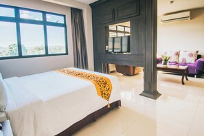 Suíte executiva | Wi-Fi de cortesia, roupa de cama, acesso para cadeiras de rodas