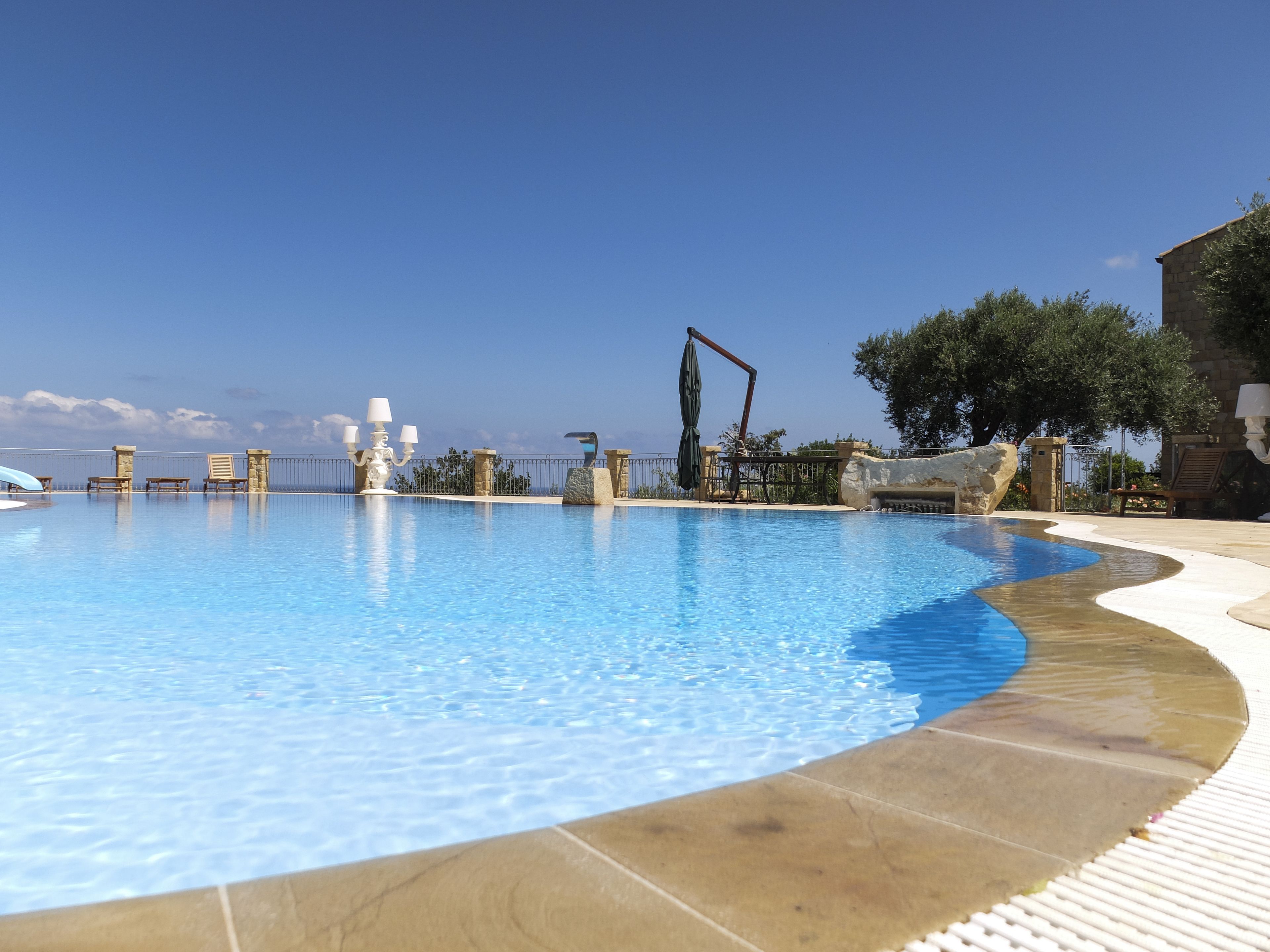 Seasonal outdoor pool