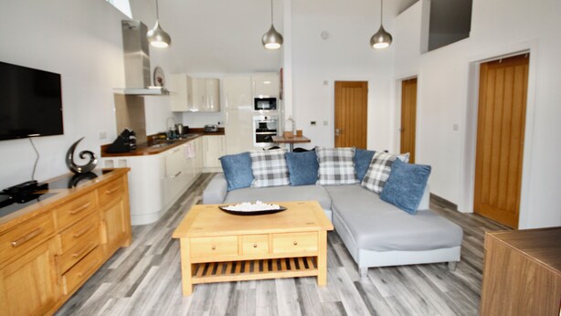 Deluxe-Apartment, Mehrere Betten, Nichtraucher | Wohnbereich