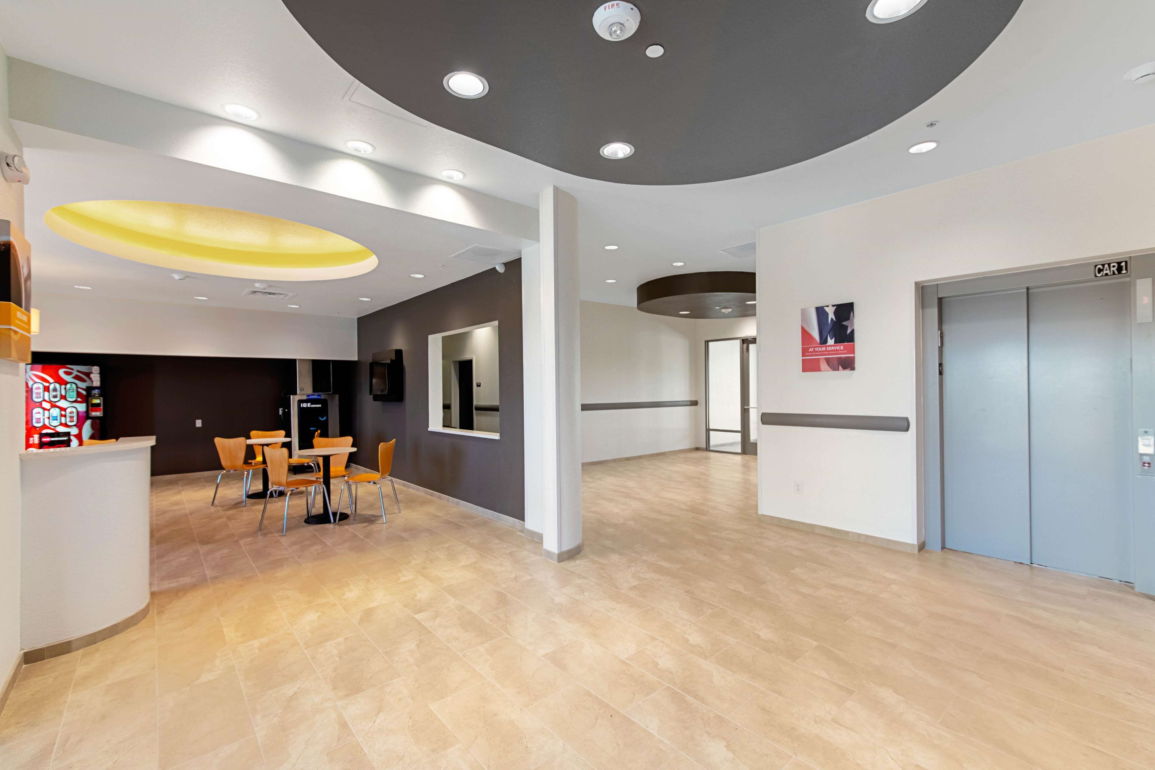 Sala de estar en el lobby