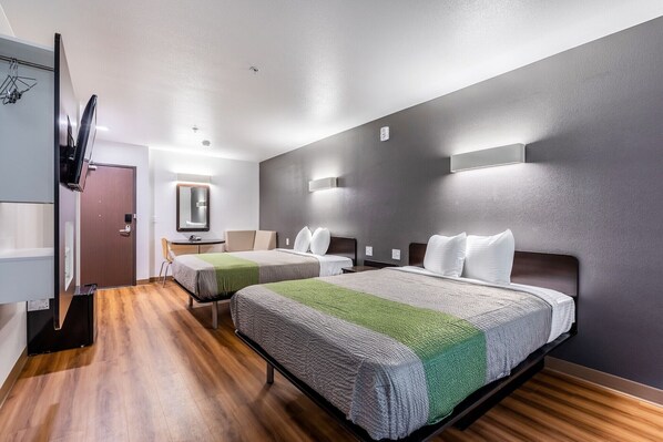 Free WiFi, bed sheets