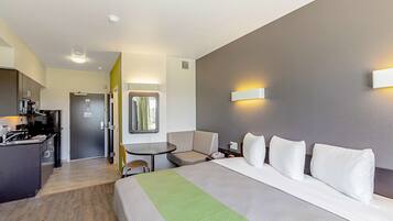 Wifi gratis y ropa de cama