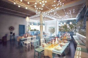 Breakfast, lunch and dinner served  - Villa Hoa Giay HomeStay Quan Lan - Hostel (Van Don)