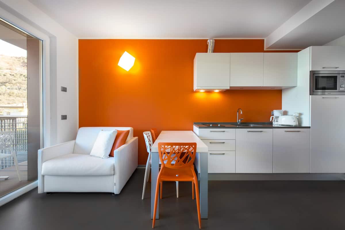 Apartment, 1 Bedroom (1-3 Pax) | Private kitchenette | Fridge, microwave, stovetop, dishwasher