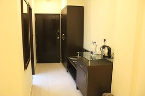 Standard-Doppelzimmer, barrierefrei, Gartenblick