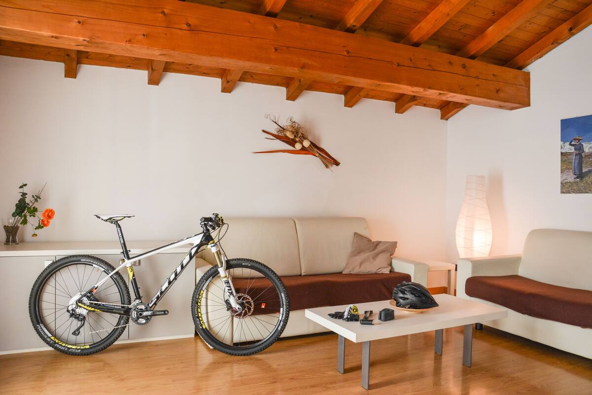 Apartment, 2 Bedrooms (3-6 Pax) | Living area | TV