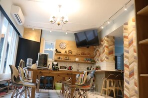 Sala de estar en el lobby