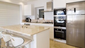 Villa, Multiple Bedrooms | Private kitchen | Full-sized fridge, microwave, oven, stovetop - Villa Ketchy (Kas)