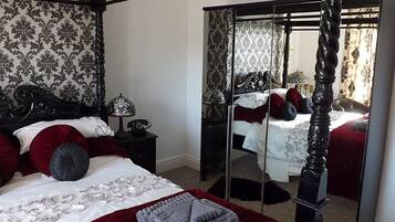 Literie de qualité supérieure, décoration personnalisée