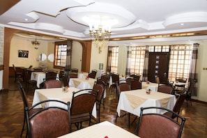 Daily English breakfast (KES 1200 per person)