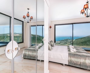 Villa, 4 Schlafzimmer, Nichtraucher, eigener Pool | Bettwäsche