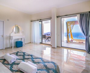 Villa, 4 Schlafzimmer, Nichtraucher, eigener Pool | Bettwäsche