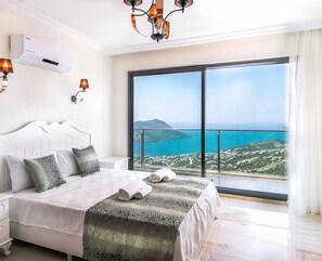 Villa, 4 Schlafzimmer, Nichtraucher, eigener Pool | Bettwäsche