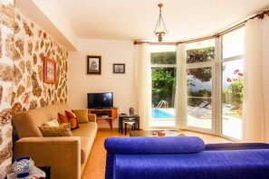 Villa, 4 chambres, non-fumeur, piscine privée | Literie fournie