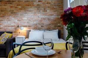 Living area - Apartament Przytulny – Stare Miasto, sauna, parking na rowery (Gdansk)
