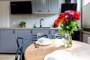 Comfort-Apartment, Stadtblick (Panienska B) | Eigene Küche | Großer Kühlschrank, Mikrowelle, Herdplatte, Espressomaschine