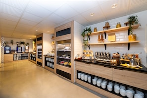 Daily continental breakfast for a fee