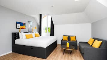 Literie hypoallergénique, coffres-forts dans les chambres