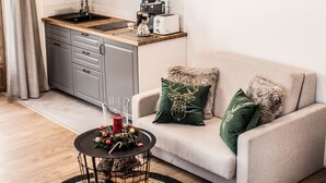 Luxury Apartment, Mountain View | Living area - Luxury Apartment Gorsky (Poronin)