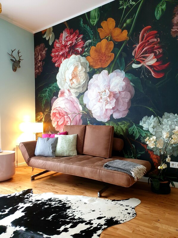 Living area - Apartment P1 in Berlin-Friedrichshain (Berlin)