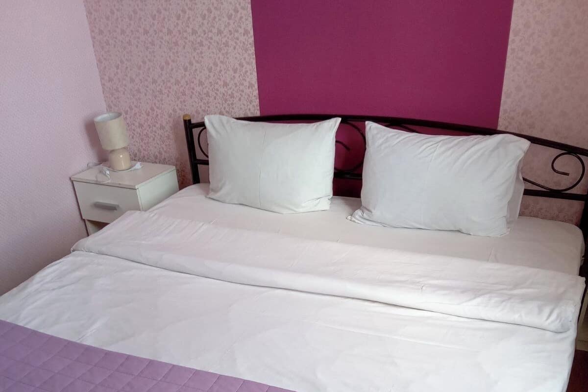 Standard Double Room | Individually decorated, blackout drapes, iron/ironing board, free WiFi