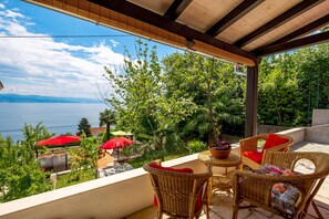 Departamento exclusivo, vista al mar (Vista Bay Opatija 2) | Vista del balcón