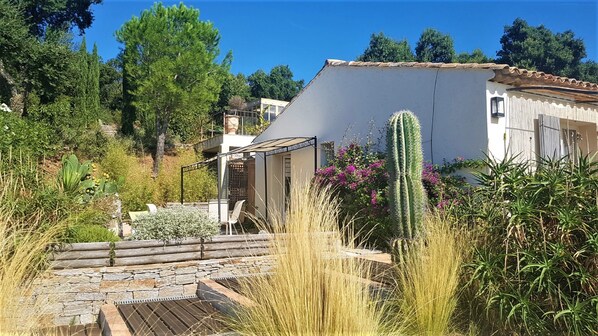 Comfort-Doppelzimmer, Gartenblick (Tortue) | Blick auf den Garten