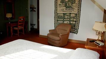 Individually decorated, iron/ironing board, free cots/infant beds