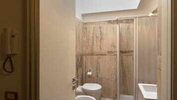 Shower, hydromassage showerhead, hair dryer, bidet