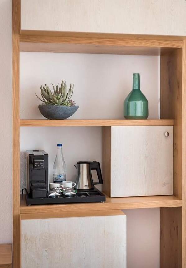 Habitació doble Deluxe, vistes al mar | Equipament de l'habitació
