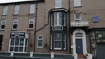 Front of property – evening/night