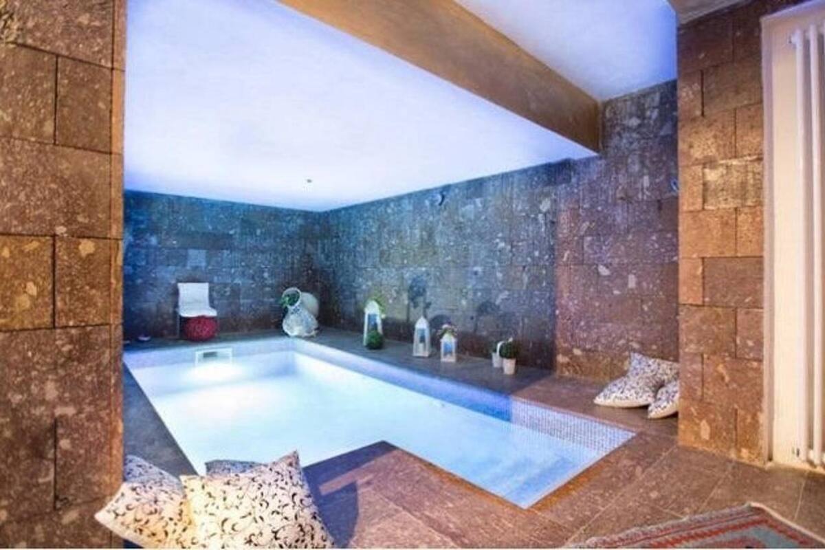 Suíte, piscina particular | Roupas de cama antialérgicas