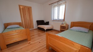 2 dormitorios y ropa de cama