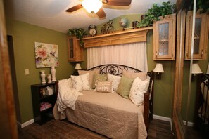 Cottage, Multiple Beds (The Cottage @ Rincon ) | 2 bedrooms, pillowtop beds, desk, iron/ironing board - The Cottage at Rincon (Tucson)