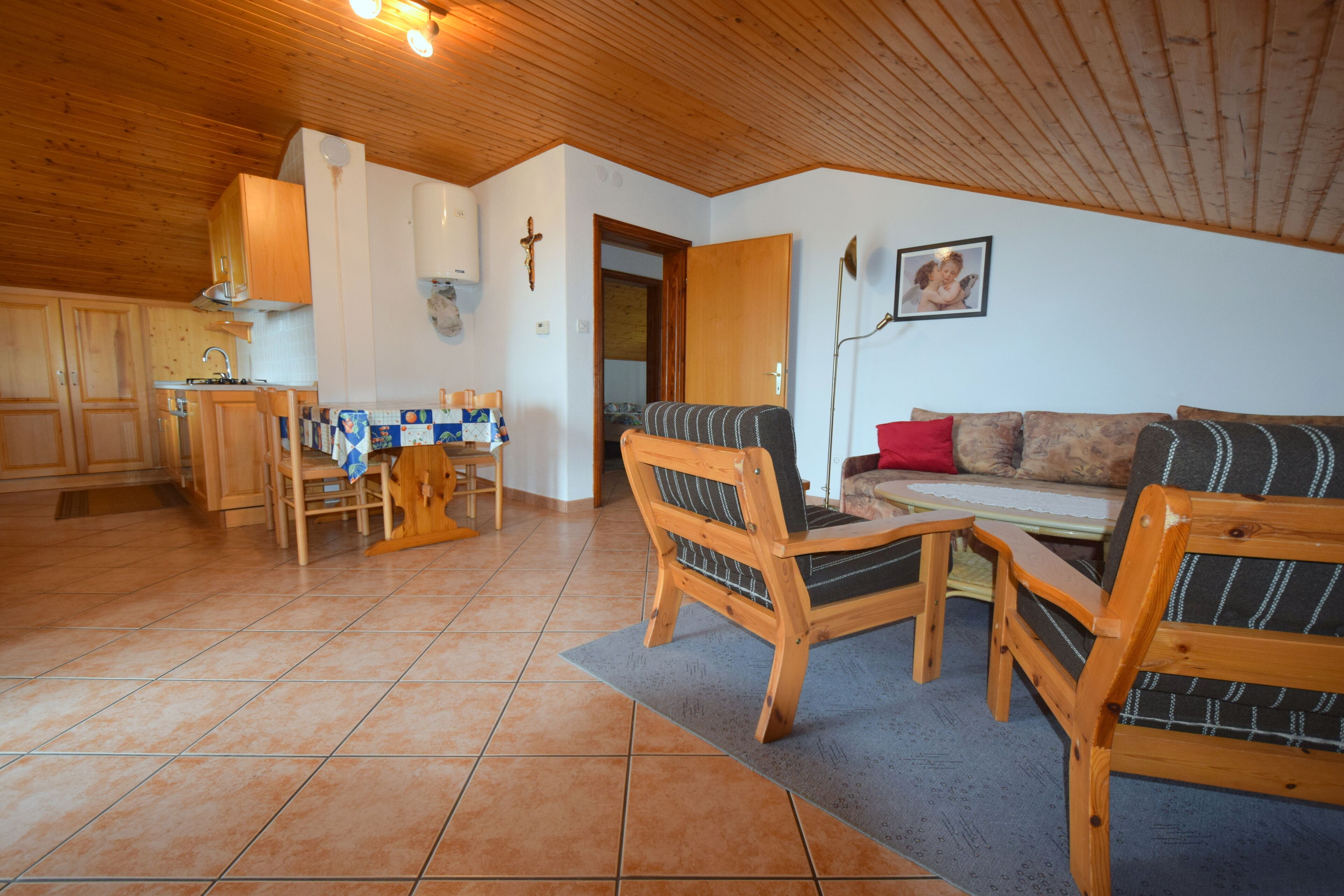 Appartement, 2 slaapkamers (630) | Woonruimte | Televisie