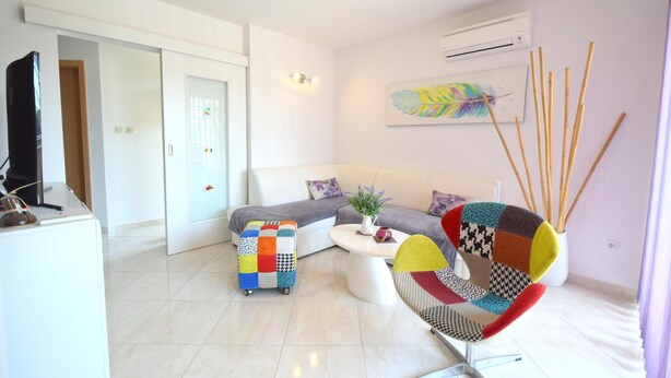 Living area - Apartment Acija (Malinska-Dubasnica)