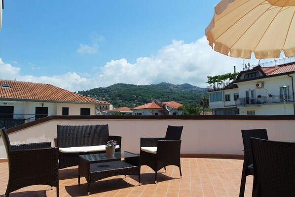 Apartment, 2 Bedrooms, Sea View | Terrace/patio - Mare in Suite (Ascea)