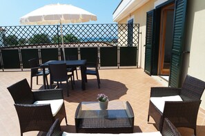 Apartament, 2 dormitoris, vistes al mar | Terrassa o pati